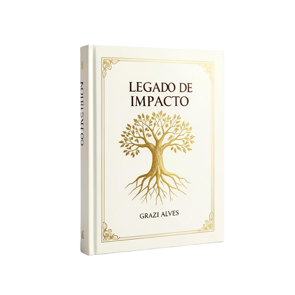 Capa do livro impresso Legado de Impacto, de Grazi Alves